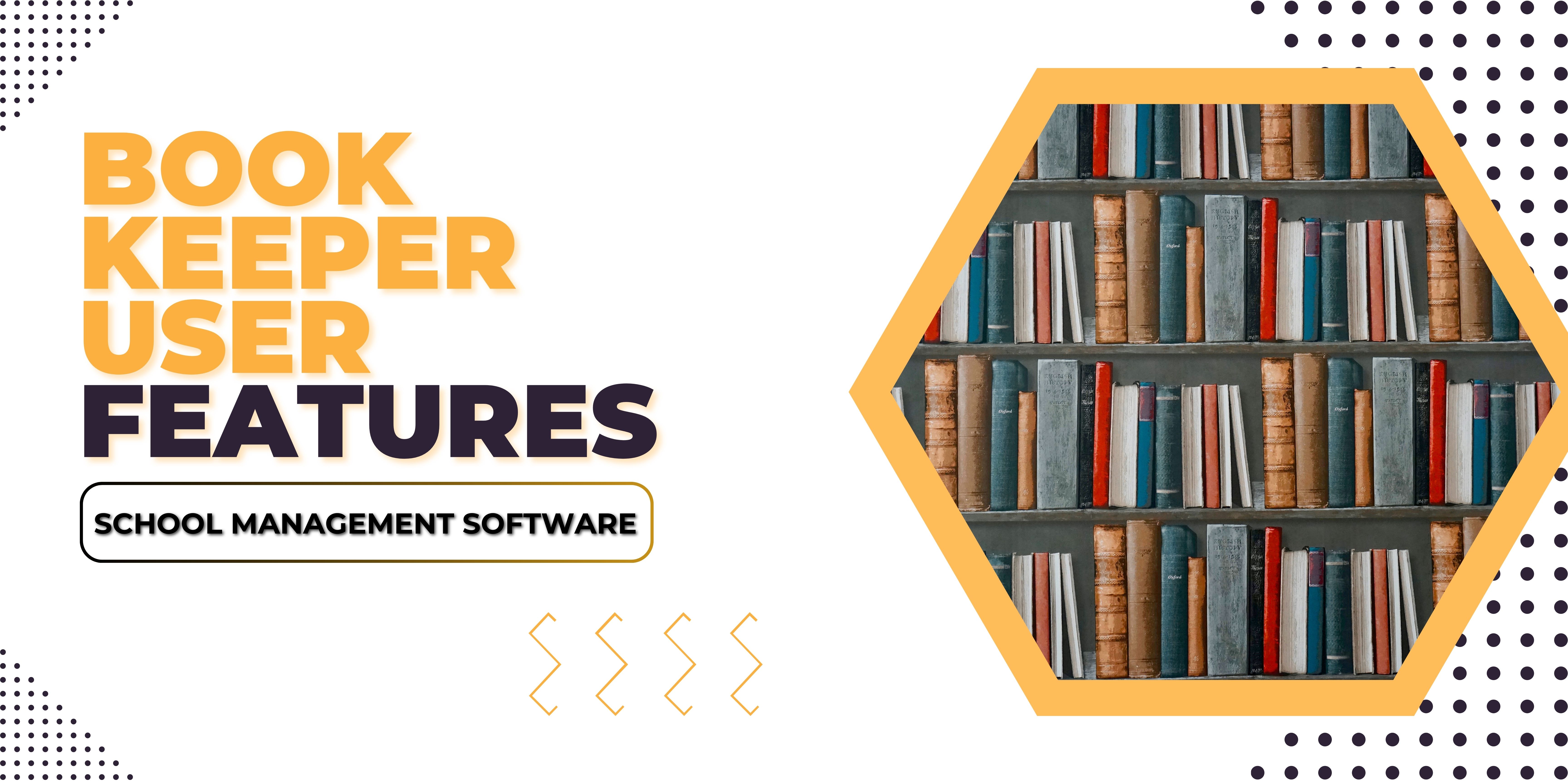 Book Keeper User Features Banner