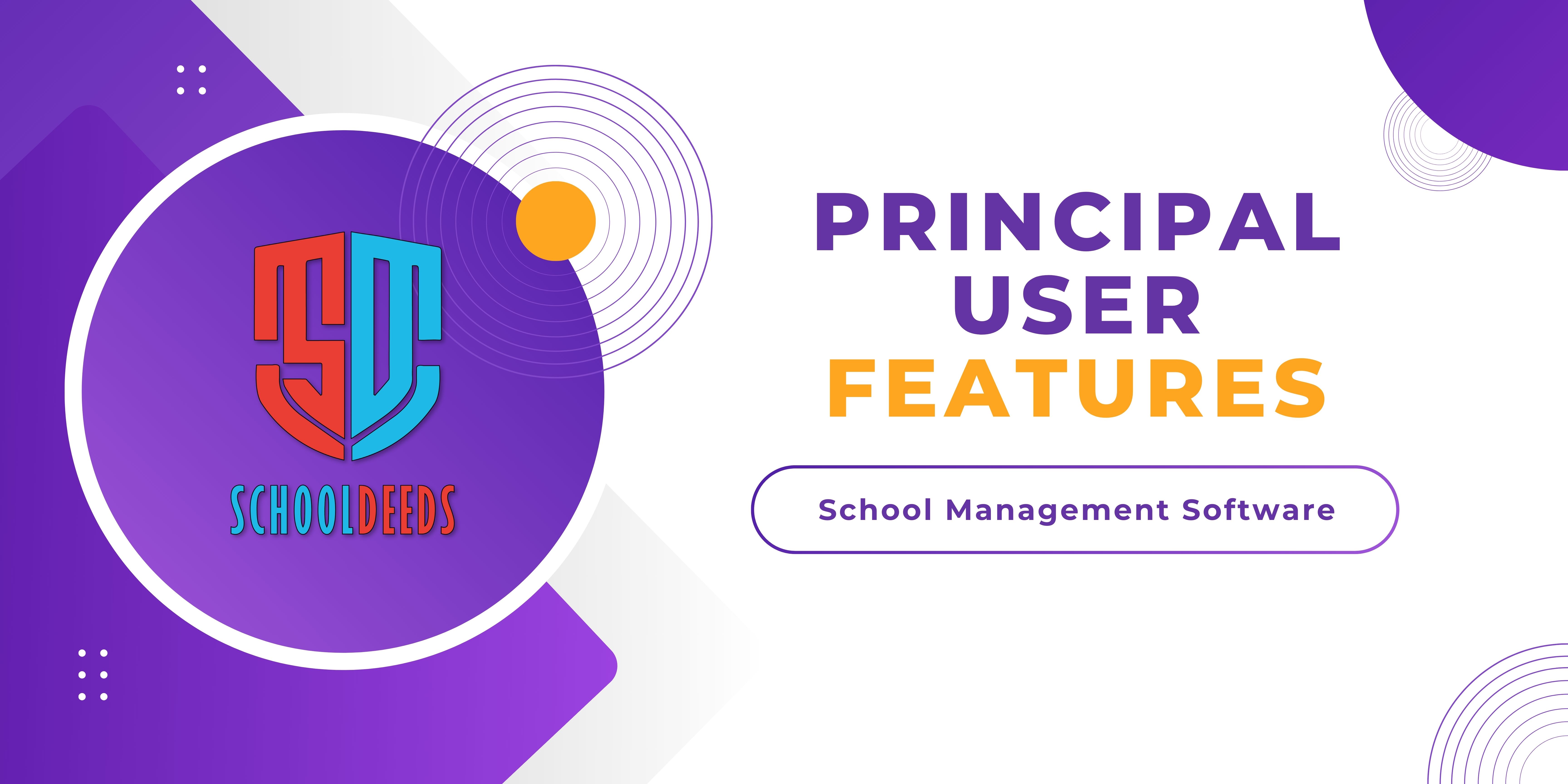 Principal User Features Banner